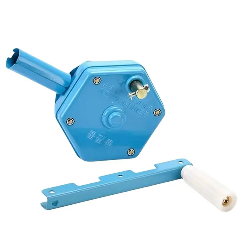 

A25F-Greenhouse Manual Roll Up Ventilation Device Practical Tool For Farm/Ranch, Hand Crank Winch Greenhouse Window Opener