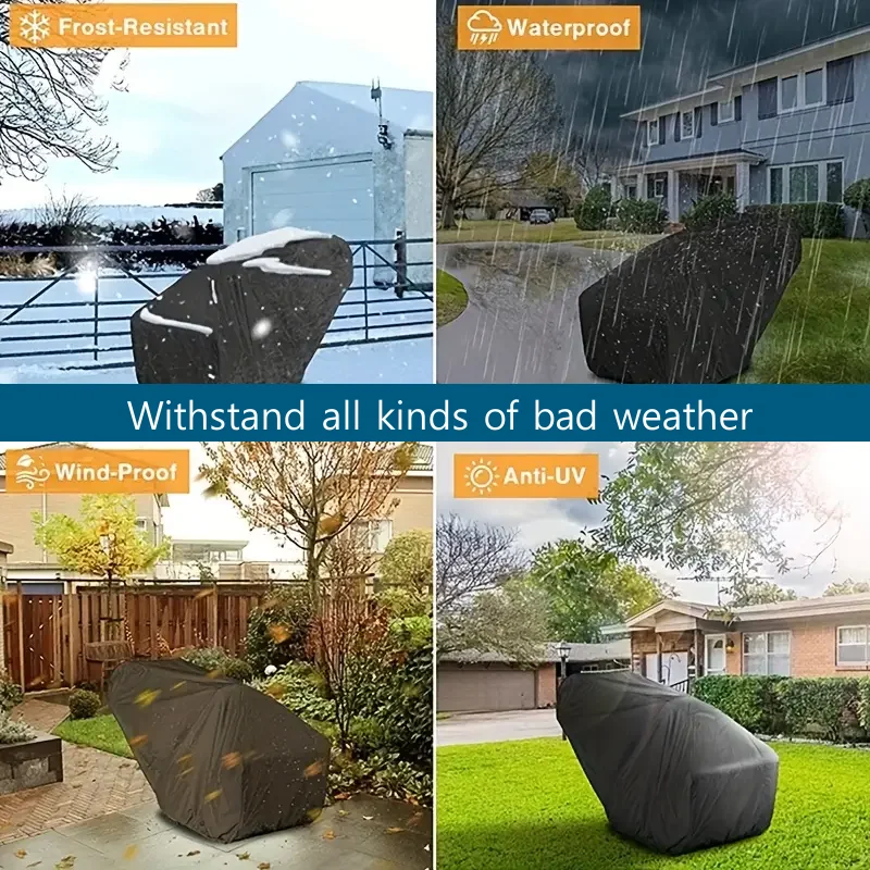 Snow Blower Cover,Snowblower Covers Waterproof Outdoor,Universal Fit Single or Two Stage Snow Blower, Toro, Honda, Ryobi, Ariens