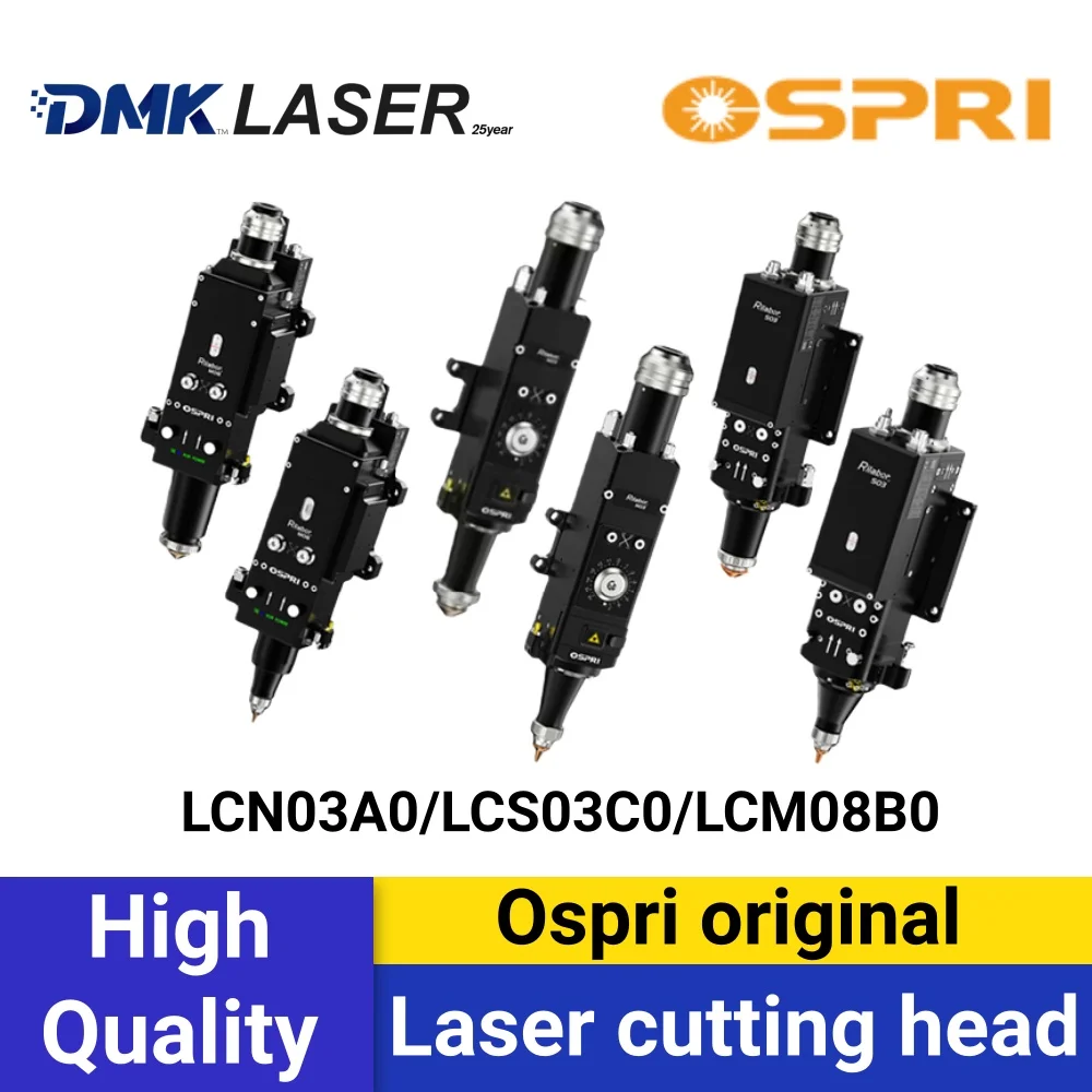 Ospri origianl Automatic focusing fiber laser cutting head LCN03A0/LCN03C0/LCM08B0 flat/3D F125/F150/F200 for cutting machine