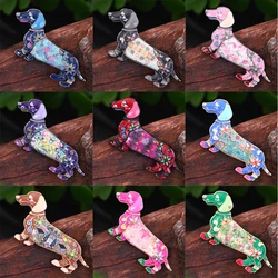 Fashion Multicolor Drip Oil Dog Shape Brooches for Women Accessories Girls New Trendy Brooch Daily Party Prom Jewelry Gift