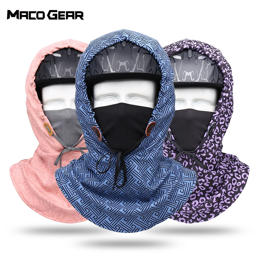 

Winter Balaclava Neck Warmer Cycling Full Mask Face Cover Scarf Outdoor Sports Bicycle Snowboard Hiking Skiing Hat Men Women