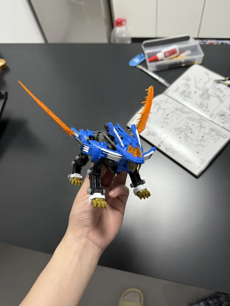 ZOIDS T-SPARK RMZ-01 AZ-08 بليد ليجر نوع الأسد جينو سورير مقياس 1/100 تجميع نموذج عمل الشكل