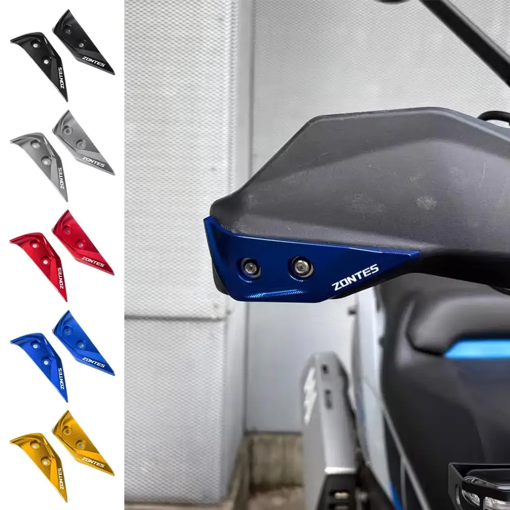 Para zontes 368g 368 g zt368g 2024 2025 2026 cnc protetor de alumínio tampas protetoras guiador decorativo motocicleta handguar d4y0