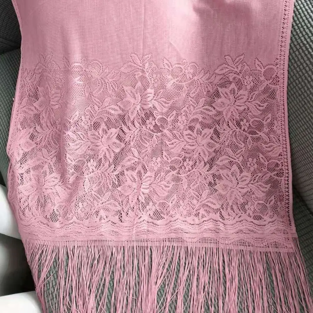 Wedding Wraps Dress Shawl Hair Scarves Sunscreen Shawl Cheongsam Shawl For Female Women Scarf Beach Yarn Bride Shawl Lace Scarf