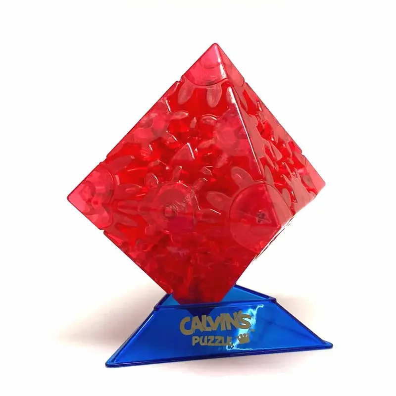 Timur Gear Octahedron Magic Cube Calvin's Puzzles Neo Professional Speed Twisty Puzzle Brain Teasers Educational Toys