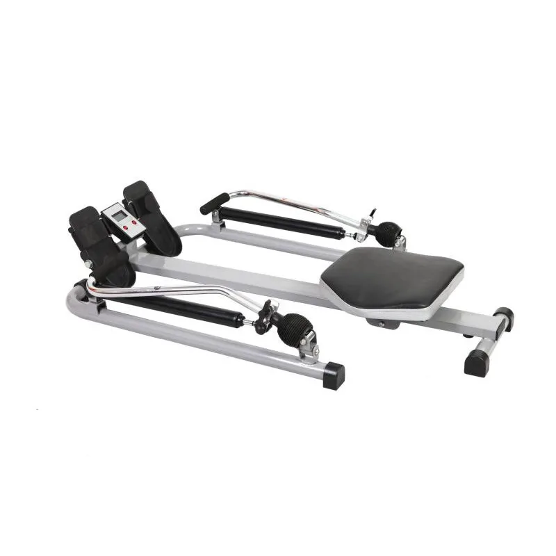 

double rod hydraulic rowing machine rowing machine trainer household fitness sports equipment