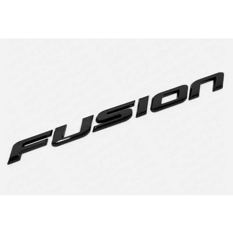 Новый стильный 3D-эмблема из ABS для Fusion SE, хромированный черный глянцевый значок, наклейка с табличкой