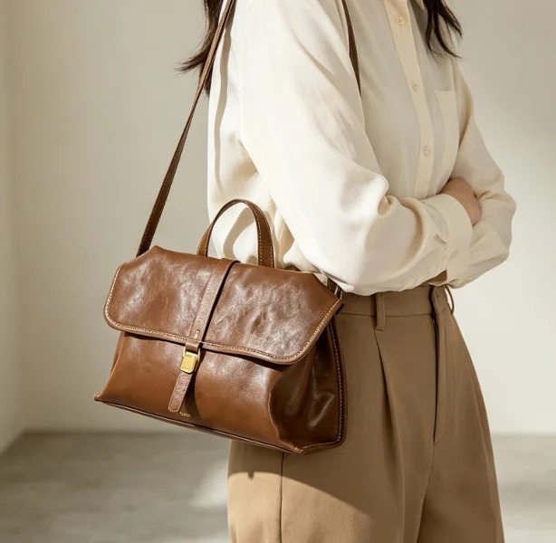 S New 2026 Fashionable Small Shoulder Bag Single Shoulder Crossbody Bag Exquisite Commuting Shoulder Bag Commuting and Travel