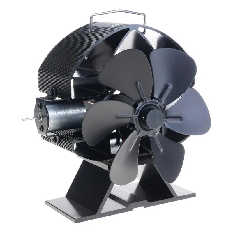 

652F Quiet Operation Heat Powered Stove Fan Burning Stove Fan Accessories