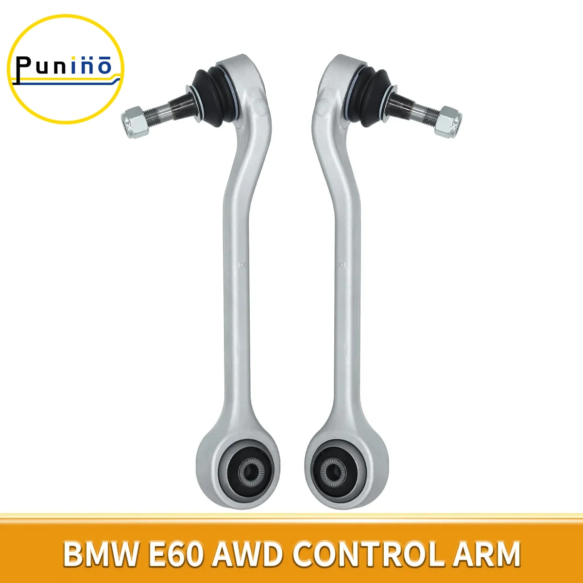 

Punino Front Suspension Straight Lower Rearward Control Arm Kit for BMW 5Series E60 E61 525xi 528xi AWD 2006 2007 2008 - 2010