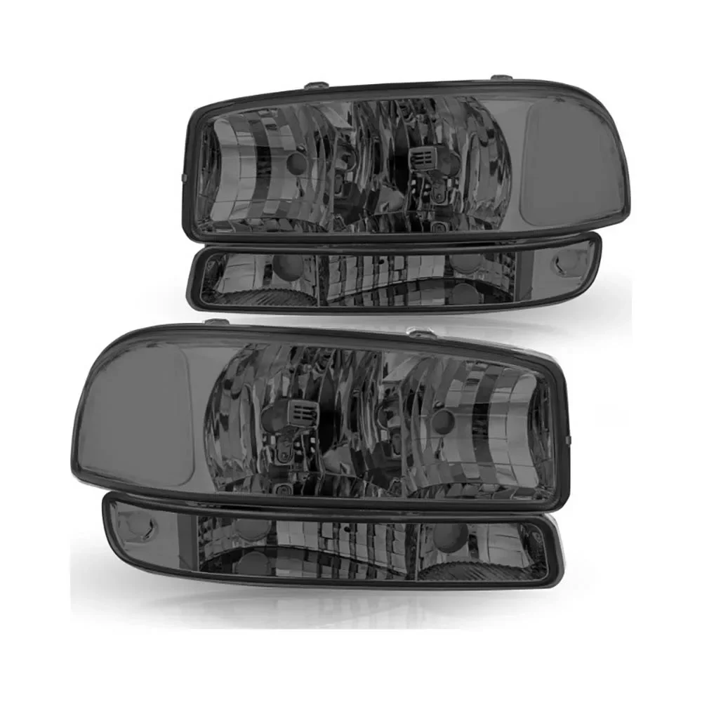 Headlight Head Light for GMC Sierra 1500 Yukon 1999 2000 2001 2002 2003 2004 2005 2006  Without Light