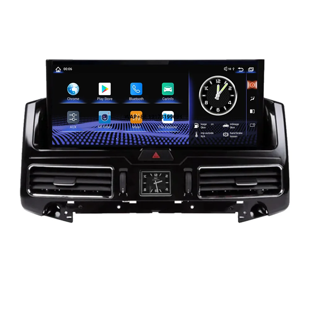 12.3 Inch for Land Navigation HD Touch Screen Auto Wireless Carplay Auto Multimedia Radio Player Head Unit