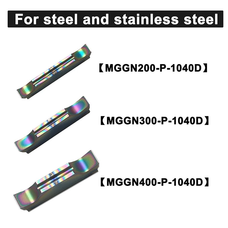 MGGN200-P MGGN300 MGGN400 P 1040D Turning Tool Cutting Tool  Grooving Insert MGGN Lathe Tools For Stainlees Steel And Steel