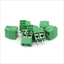 KF350 KF396 300v 10A Pitch 2 3 Pin Spliceable Plug-in PCB Screw Terminal Block Connector FOR 24-18 AWG CABLE DG350 3.5 3.96