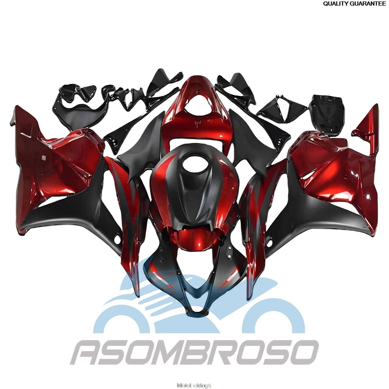

Комплект обтекателей для Honda CBR600RR 2009-2012 годов, аналогичный оригинальным, для мотоциклов с инжектором