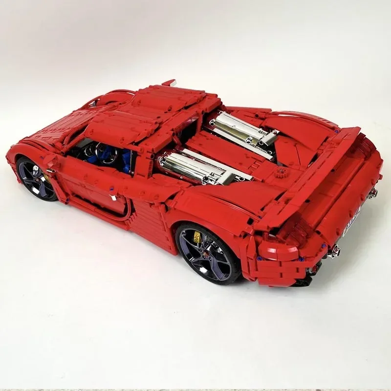 New MOC-131400  1:8 Scale GT Sports Car Model Building Toy Building Block 3790PCS Fits The 42143 Brick Kids Toy Birthday Gift