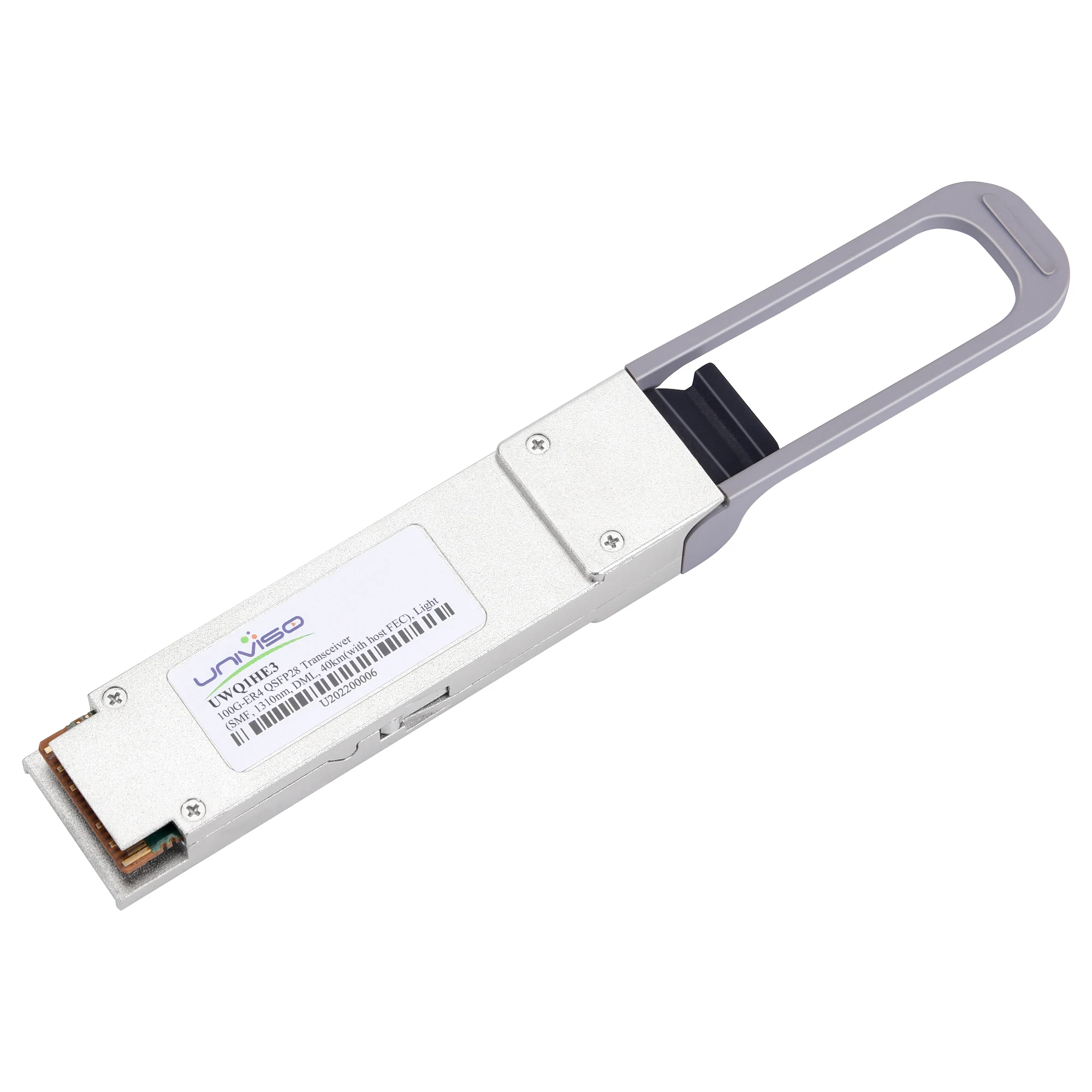 

100GBase-ZR4 QSFP28 Transceiver SMF, 1310nm, EML, 80km with Host FEC, 100G ZR 80KM Module for Cisco Transceiver