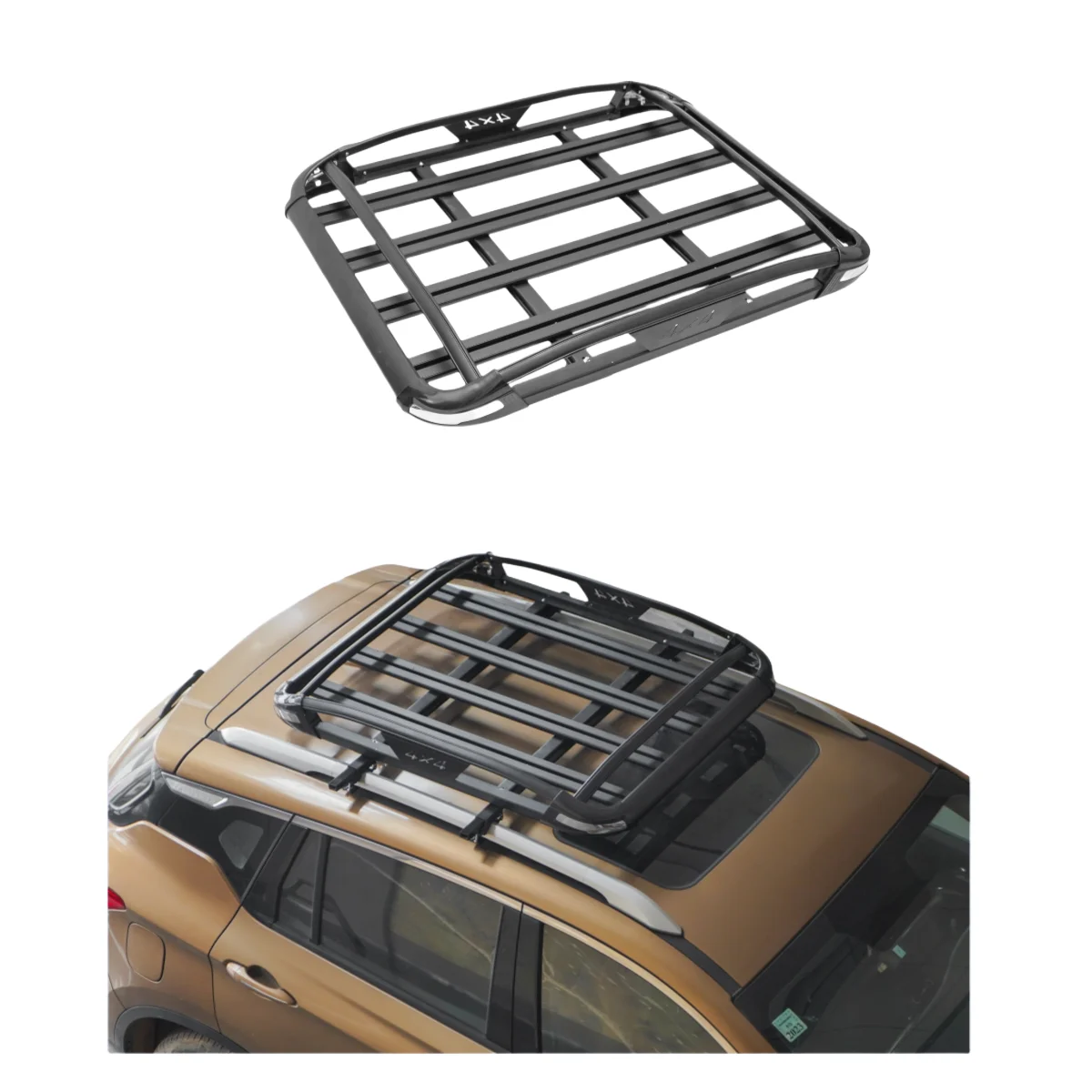 

STLFYH-F-025 High Quality Universal Aluminum Alloy Car Roof Rack Roof Basket Luggage Rack Luggage Carrier Car Carrier With Light
