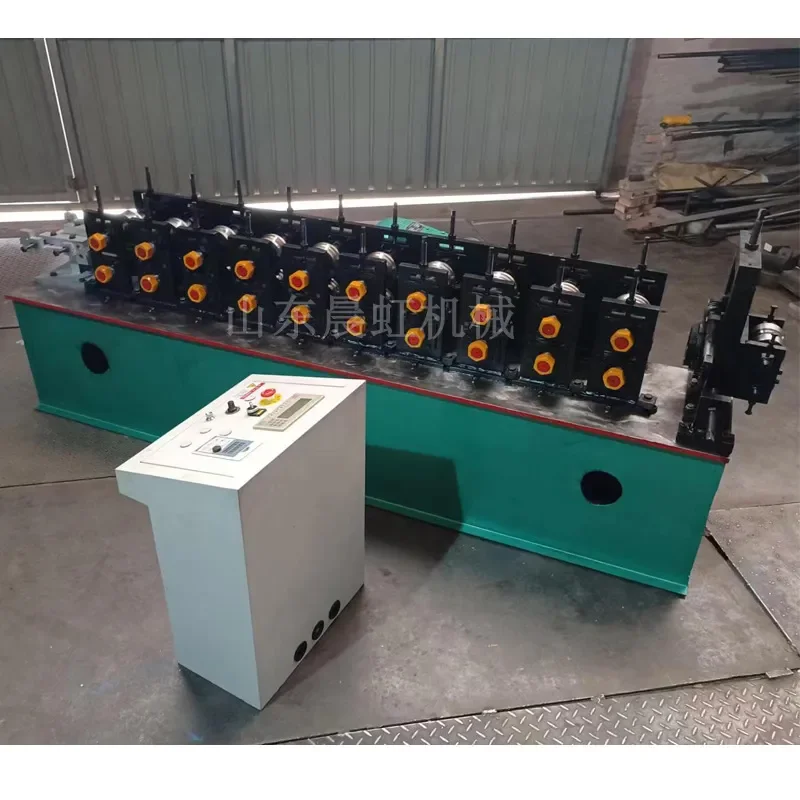 Round tube pressing square machine, steel tube pressing D type equipment, steel tube pressing pipe changer