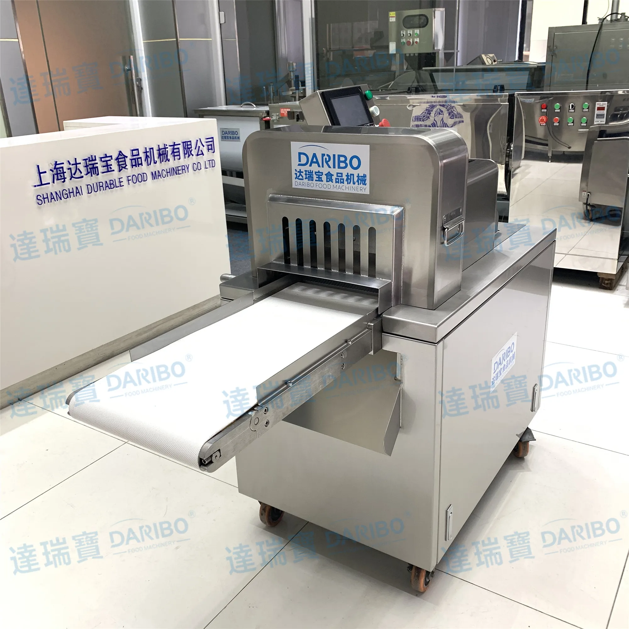 Electric pork meat bone cutting machine bacon slicers for sale