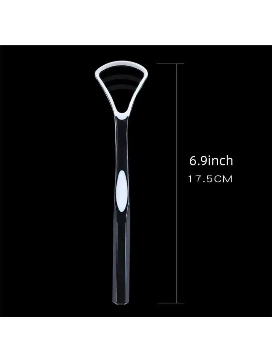 Plastic Dental Tongue Scraper Cleaners Reduce Bad Breath in Seconds Fight Bad Oral Hygiene Brushes Tongue Scraper for Adult