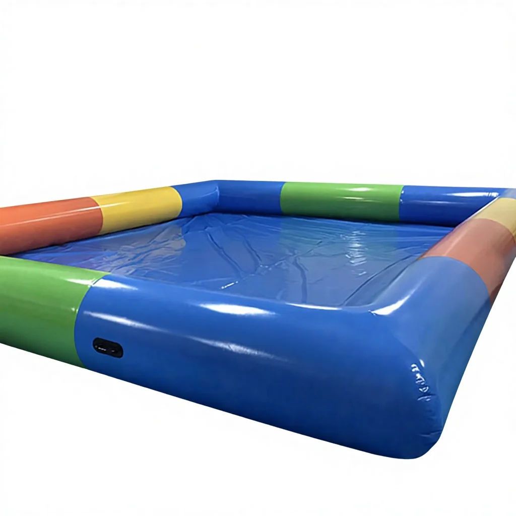 

Commercial PVC Rectangular Inflatable Swimming Pool Water Park Equipment Airtight Pool for Adults and