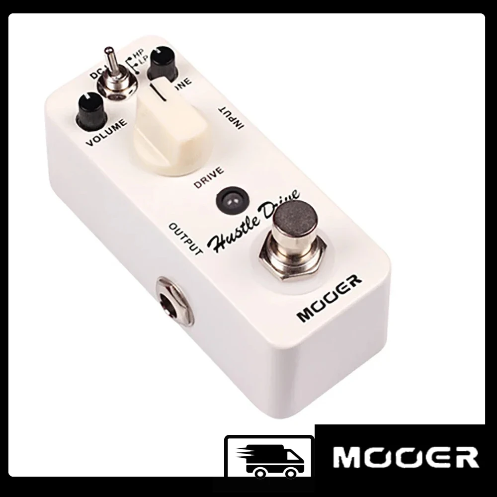 

MOOER Hustle Drive Distortion Guitar Effect Pedal Tube-Like Drive Sound 2 Working Modes True Bypass Electric Guitar Accessories