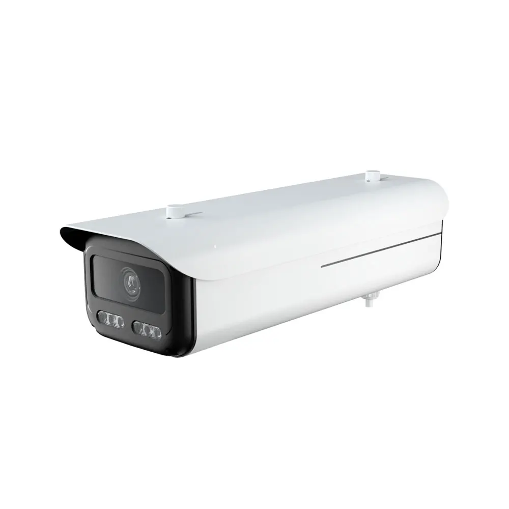 4MP License Plate Recognition Camera, 2.8-12mm Lens, Full Color Night Vision, Supports USA/UK/Canada License Plates