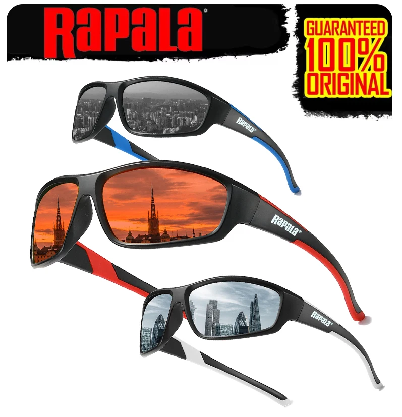 Rapala Polarized Fishing Sunglasses Men's Driving Shades Outdoor Eyeglasses Male Sport Sun Glasses Hiking UV400 Eyewear