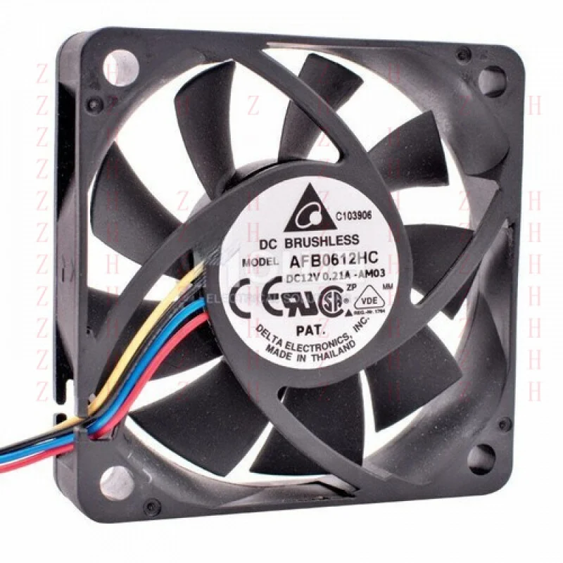 

XXZ for AFB0612HC-AM03 6cm 60mm DC12V 0.21A 4 lines double ball bearing CPU cooling fan