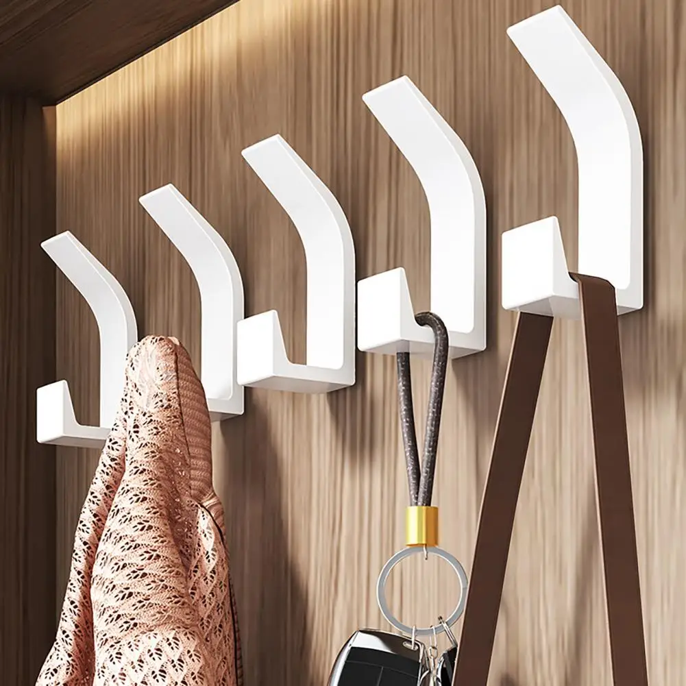 Ganci per asciugamani senza perforazione ganci da parete ganci da appendere a parete autoadesivi per l'organizzazione della cucina del bagno antiscivolo impermeabile ottimo