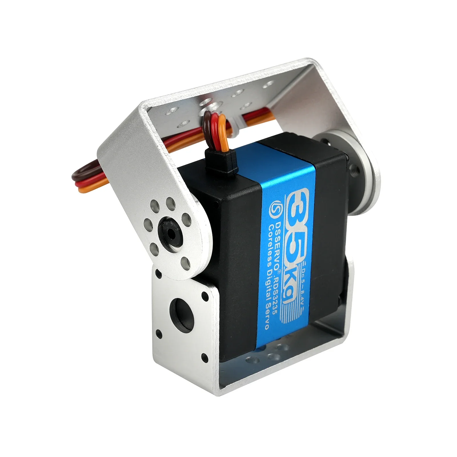 RDS3235 35KG Digital Servo - Coreless Motor, 180° & 270° Modes, High-Torque Metal Gear w/Mount Bracket for RC/Robot/Arduino