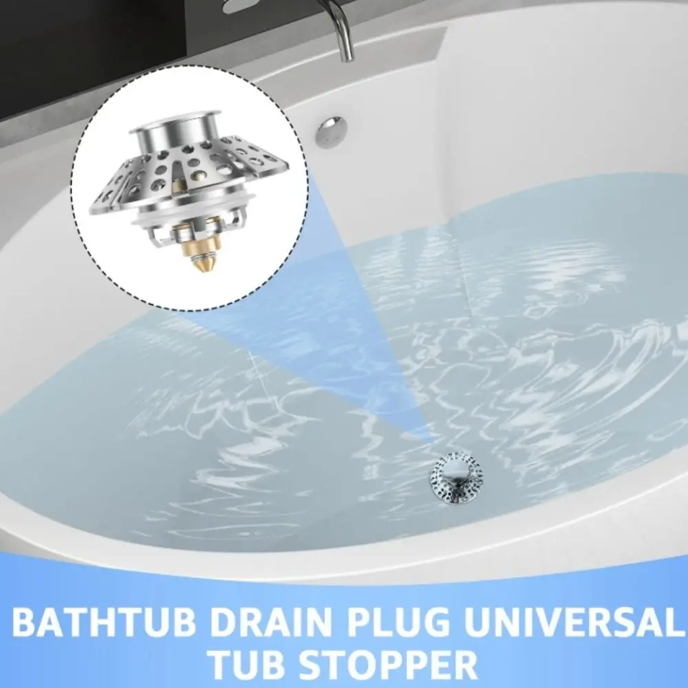 

Пресс-тип Пробки Латунь ABS Пробки для слива ванны Герметичная конструкция Выдвижной механизм Пробки для быстрой подачи воды