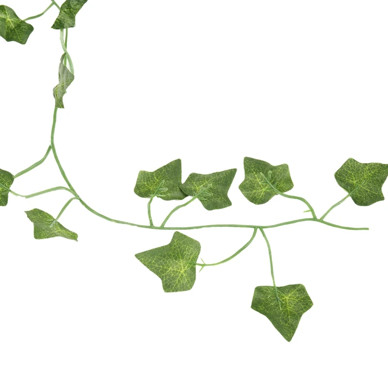 BAAD 2 м длинные искусственные растения зеленые листья плюща искусственная виноградная лоза поддельные листва для вечеринки листва домашний свадебный бар Decora