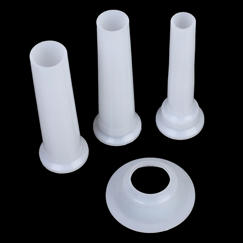 (HMA23)1 Set Meat Grinder Sausage Stuffer Filling Tubes Funnels Nozzles For Sausage Tube