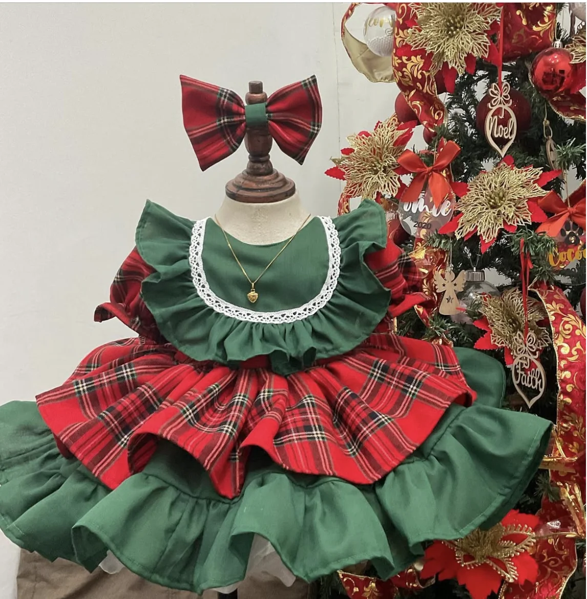 

0-12Y Baby Girl Summer Autumn Red Bow Embroidery Turkish Vintage Lolita Princess Ball Gown Dress for Birthday Holiday Eid C18