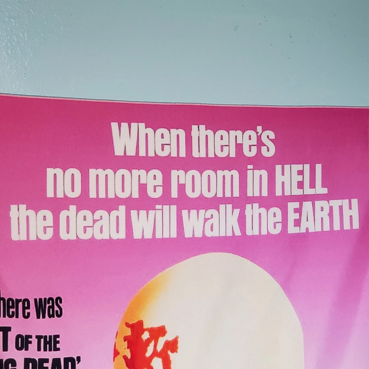 Dawn of the Dead foot tapestry zombie 70s horror movie wall flag  Zombies