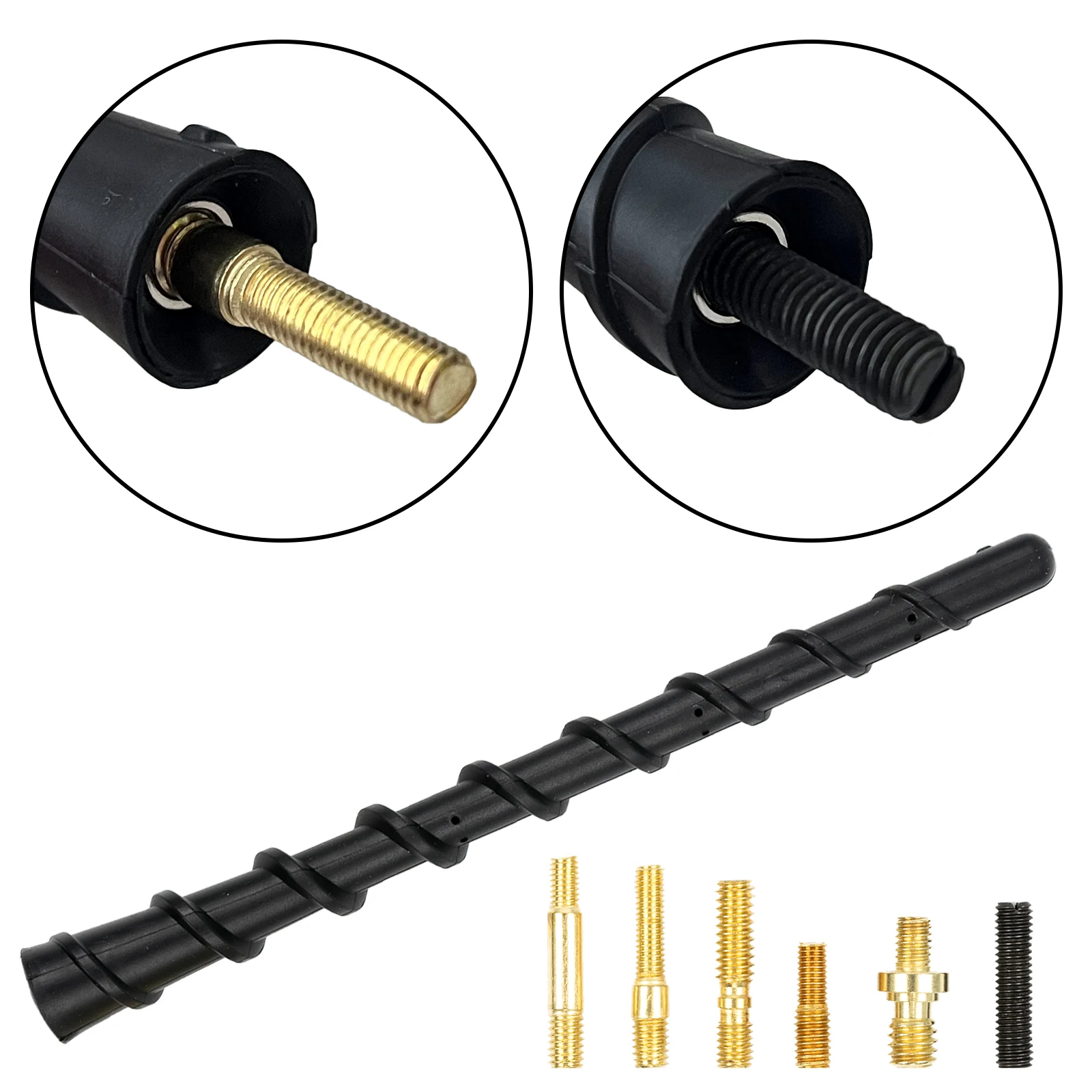 

Universal 7Inch Car Antenna Roof Mast Whip Stereo Radio FM/AM Signal Aerial Amplified Antenna Mast Whip For VW Mazda Toyota Jeep