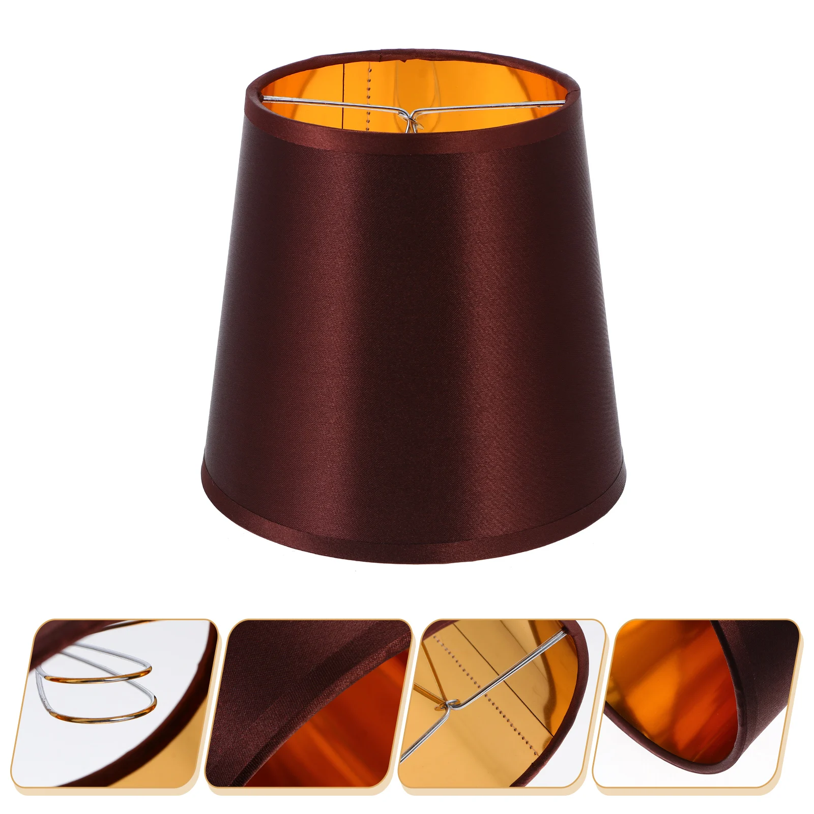 

Сменный зажим для лампы, абажур, тканая ткань, защита для светильника в деревенском стиле, практичный абажур, декор для спальни