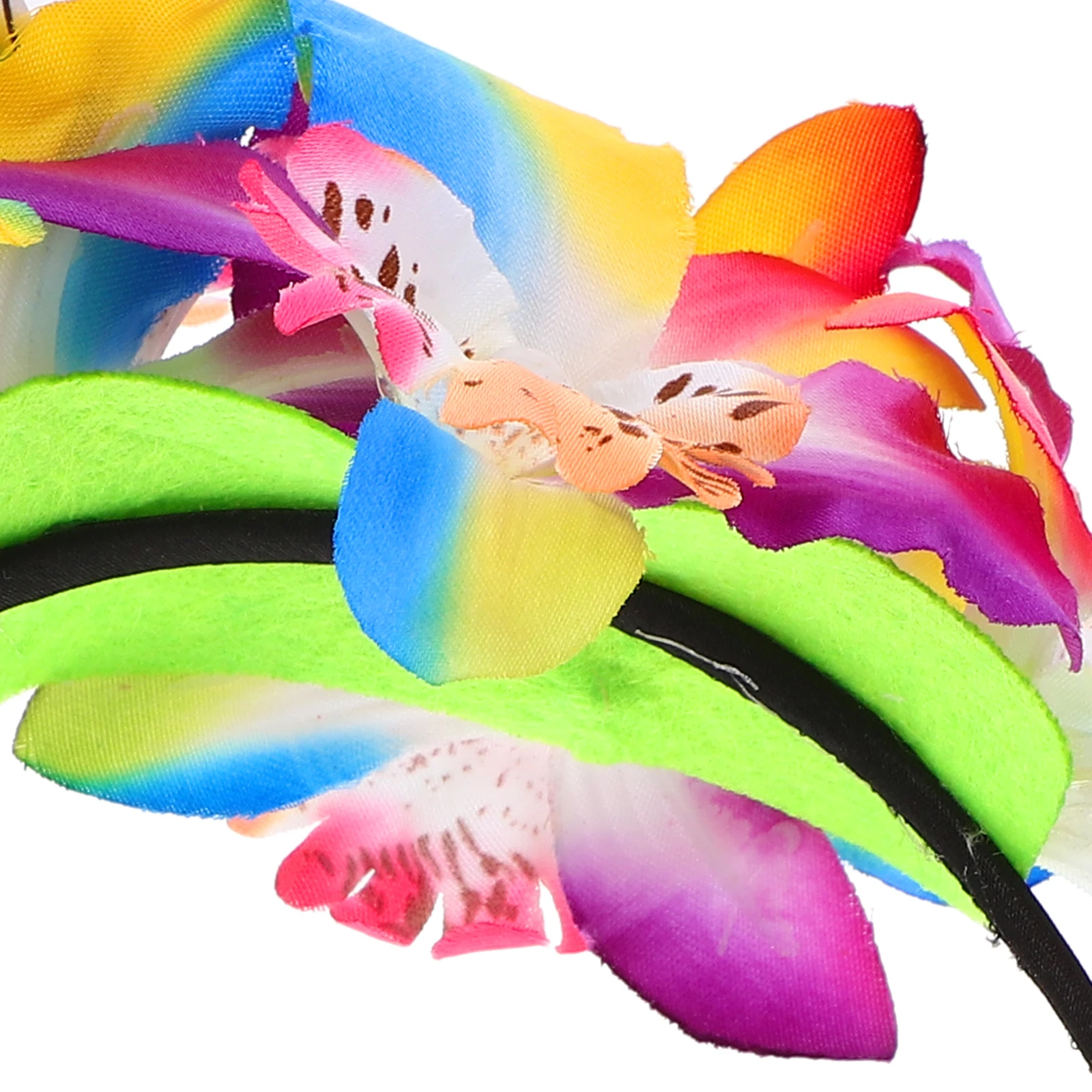 

Exquisitebutterfly Headband Flower Hair Accessories Women Adjustable Prom Headpiece Comfortable Flexible Party Wedding Costume