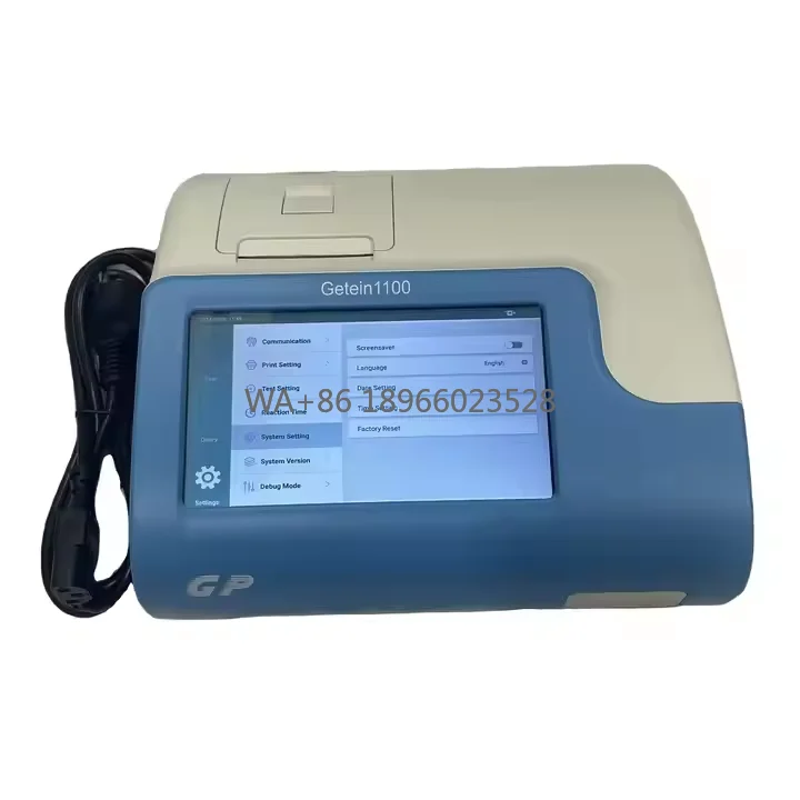 

Анализатор гормонов Getein 1100: CTnI/HbA1c/D-димер/T3/T4/TSH/BNP, портативный анализатор POCT