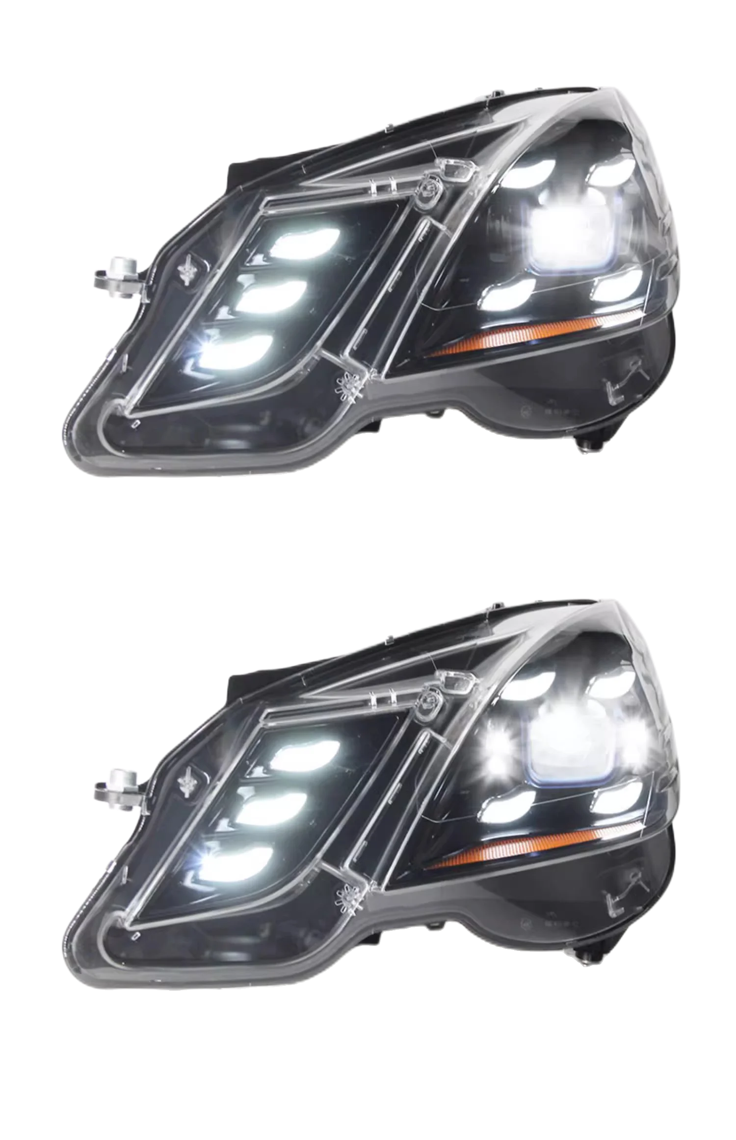 Car Led Headlight for Mercedes Benz E-Class W212 10-20 Daytime Running DRL Angel Eyes headlamp Low High Beam