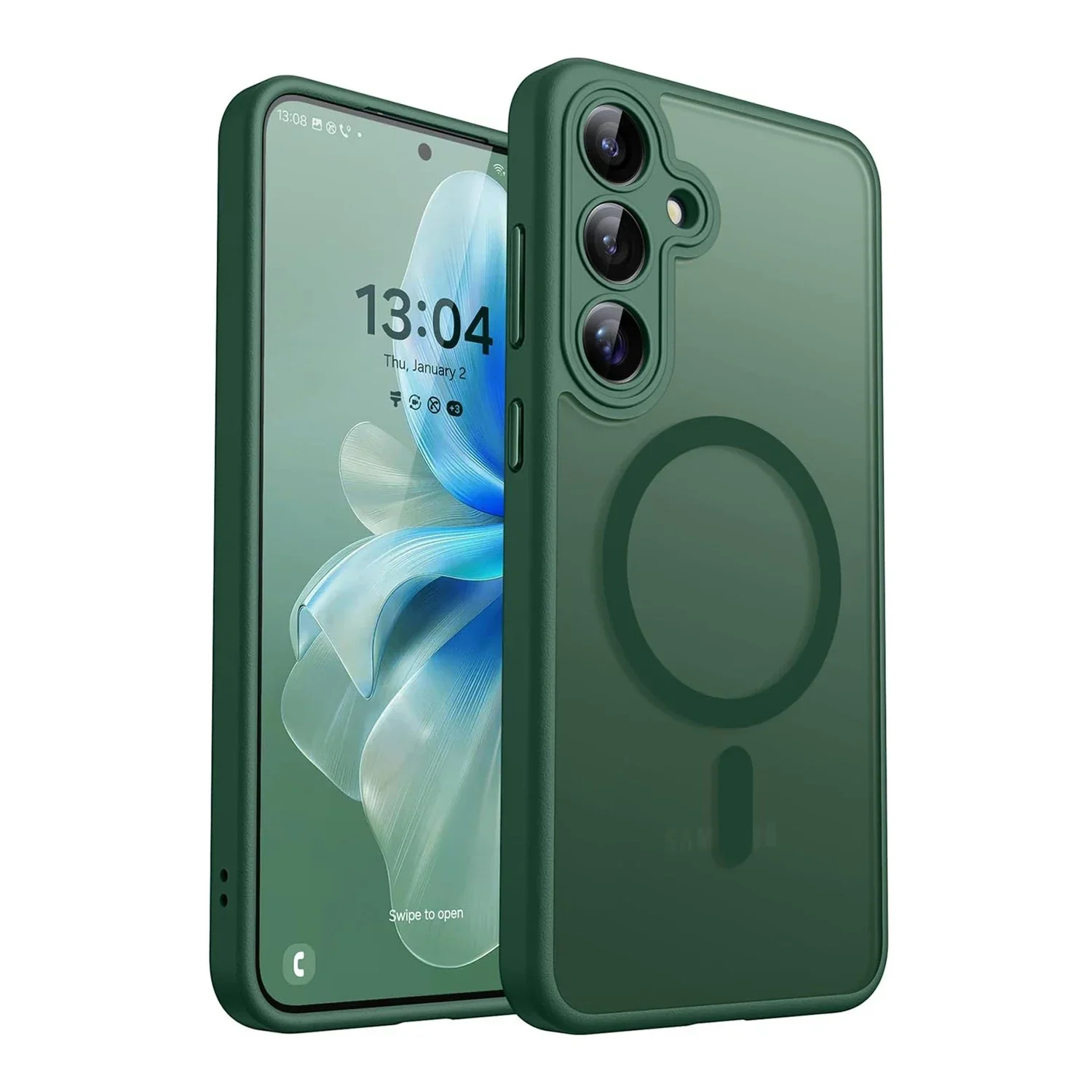 Luxuriöse Matte Hülle für Samsung Galaxy A57 A56 A17 A36 A16 A36 A37 5G S26 S25 S24 Ultra Plus FE S25Plus S24FE S25FE Magsafe Cover – Detail 10
