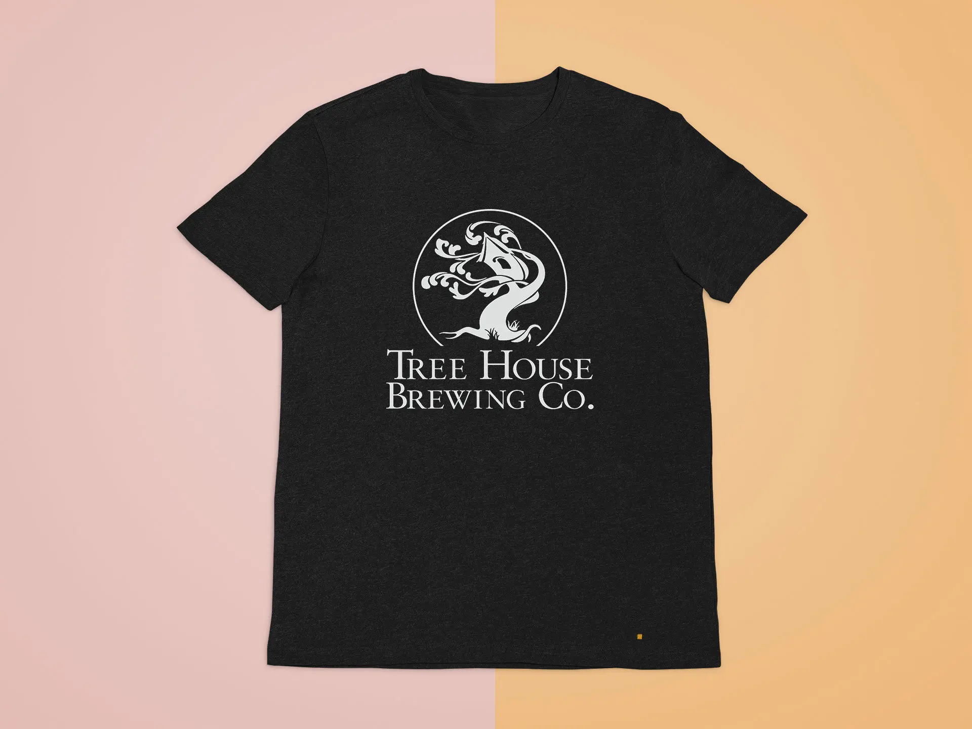 Beer Tree House Brewing Logo Black T Shirt Clothing Size S 4XL