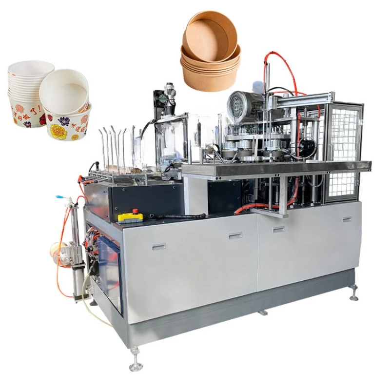 Automatic paper bowl cup making machine Lunch Box Cone Paper Cup Bowl Make Machine Big Recycled Paper Bowl Making Machine