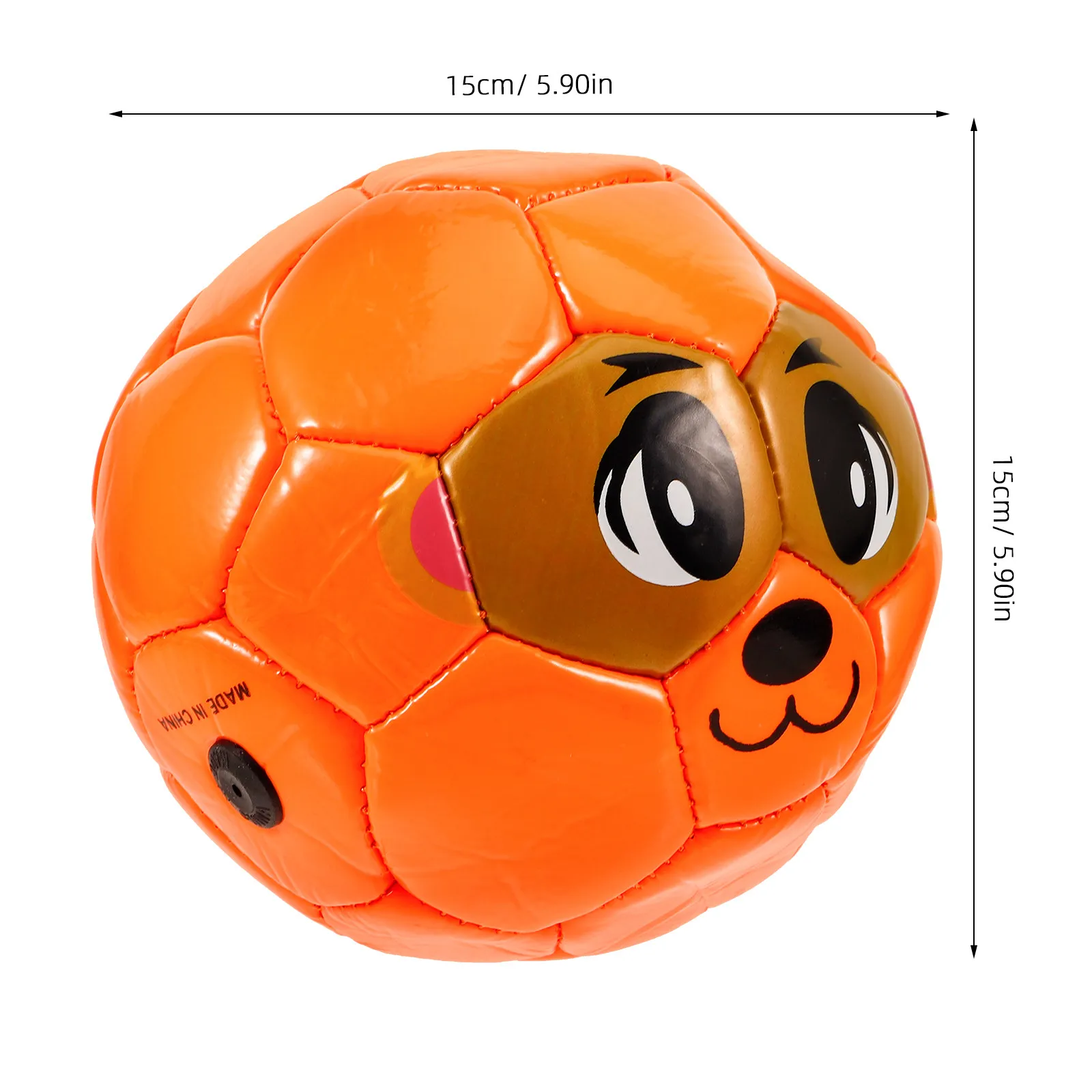 Kids Soccer Ball Cartoon Animal Pattern – Lightweight Football for Indoor & Outdoor Practice, Training, Exercise
