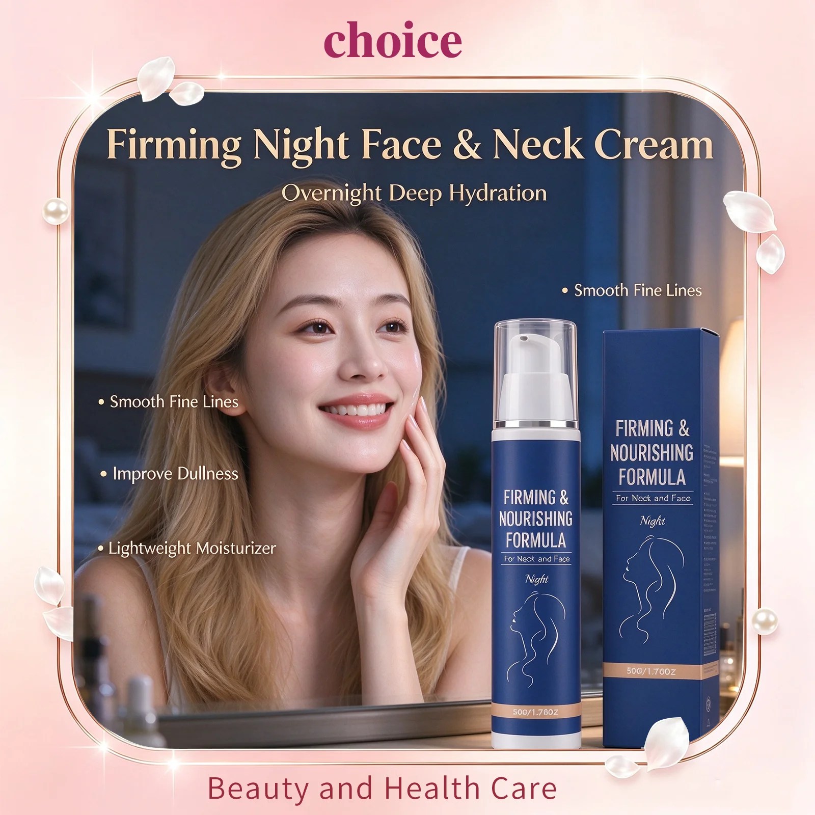 Night Cream - Firming Night Face Neck Cream Acid