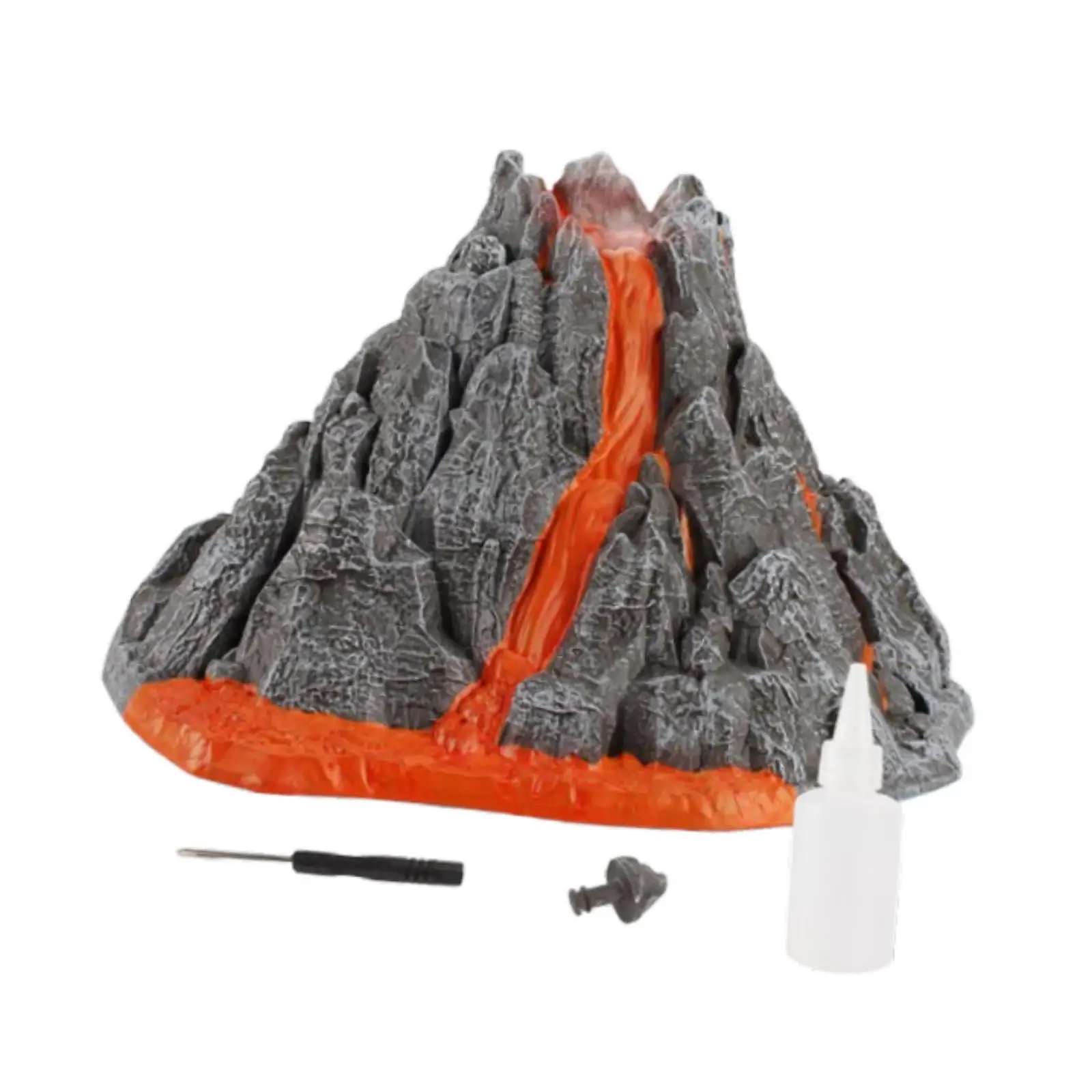 Volcano Model Toy Realistic Simulated Active Volcano for Ages 4 5 6 Kids