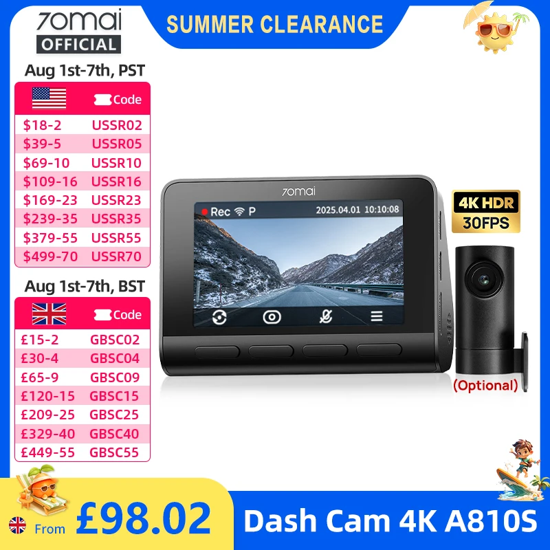 Is the 70mai A810S 4K Dash Cam Worth Your Investment? An Expert Hands-On Review & Buyer's Guide