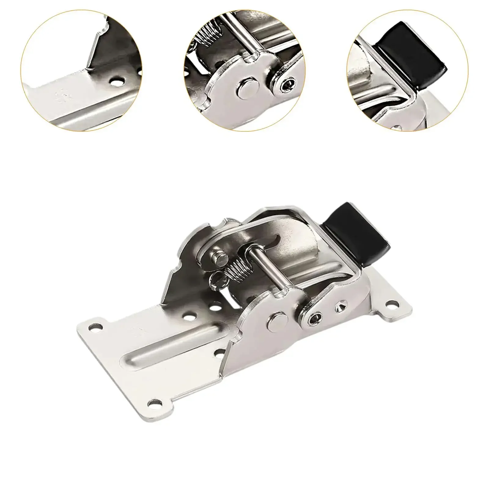 Self Locking Hinge 0/90/180 Degrees Easy to Use Hardware Parts Lock Extension Support for Sofa Leg Garage Tables Workbench Chair